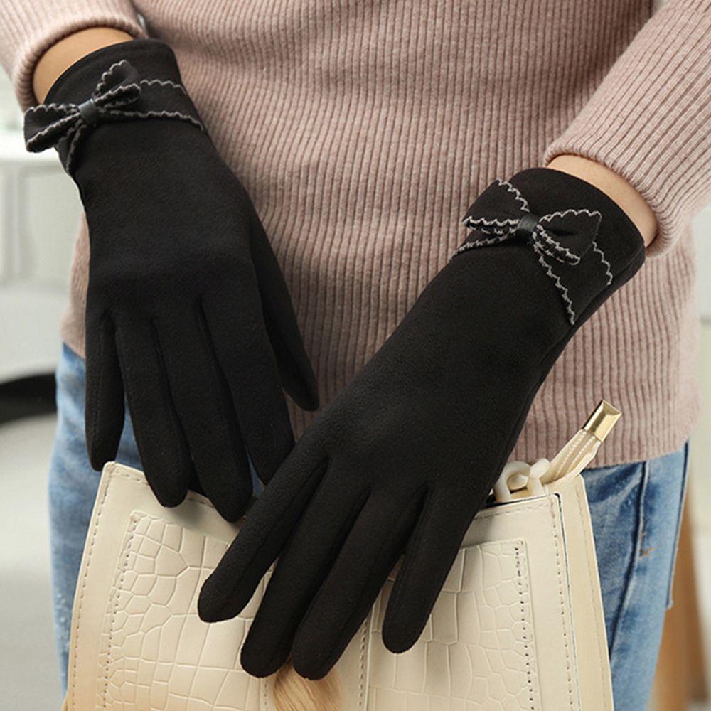Accessories Full Finger Gloves Korean Style Mittens German Fleece Women's Gloves