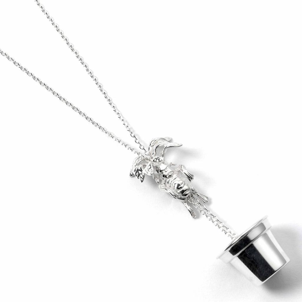 Harry Potter sterling silver Mandrake Necklace