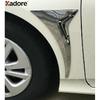 Front Side Fender Air Vent Trim For Toyota Prius 2016 2017 2018 Chrome Car Side Wings Covers Molding Garnish Trims Accessories