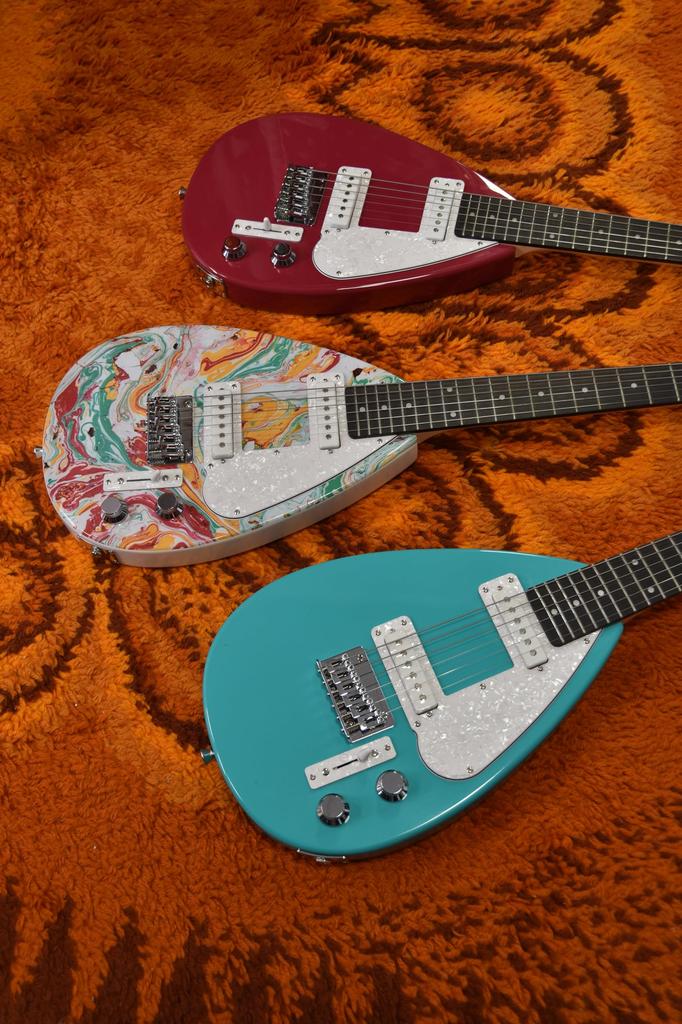 VOX Mark III Mini Short-scale Lightweight, Compact Mini Guitar In Marble