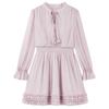 Elegant Ruffle Neck A-line Short Dress