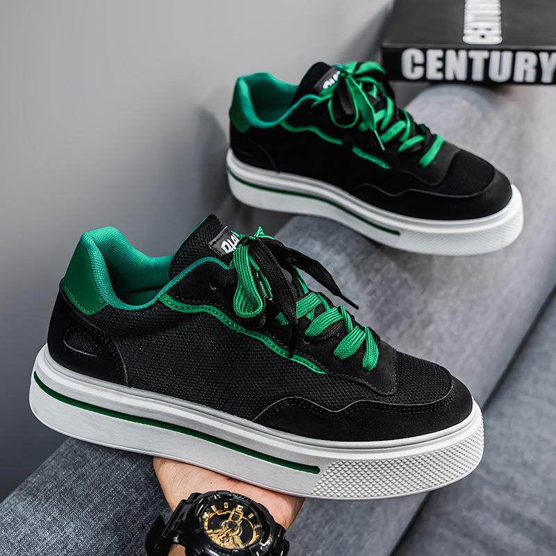 Brand Men's Casual Shoes New Fashion Men Canvas Shoes Breathable Anti-slip Board Shoes Lightweight Comfortable Colorful Sneakers