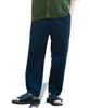 Nissen Men's Wide Tapered Elastic Long Pants, Navy, Size M (Plus Sizes Available)