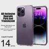 Transparent Phone Case For iPhone 14 11 12 13 15 Pro Max Clear Silicone Cases For iPhone 15 14 12 13 Mini XR X XS 8 7 Plus Cover