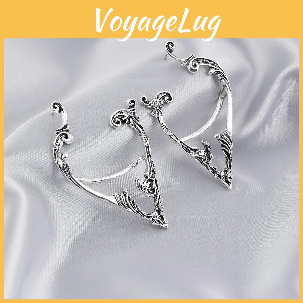 Stylish Angel Summer Wing Ear Clips Elegant Geometric Earrings For Women