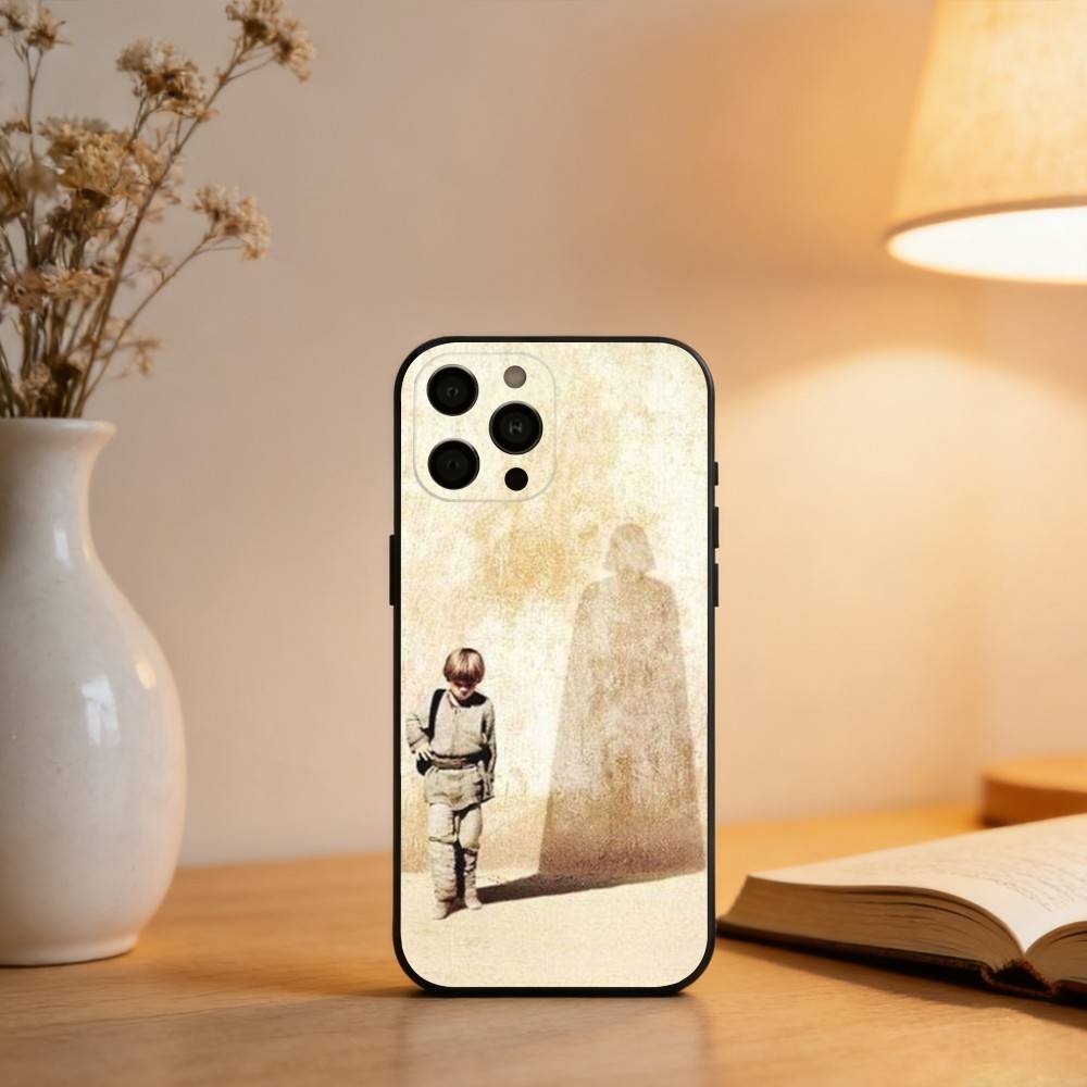 S-Skywalkers Movie A-Anakin  Phone Case For iPhone 17,16,15,14,13,12,11 Plus,Pro Max,XS,Soft Silicone Black Cover iPhone16