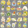 50 Little Parrot Stickers Personalized Cartoon Cute Decorative Mobile Phone Suitcase Gulka Hand Account Stickers