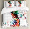 Pineapple Duvet Cover Set Black Gold Pineapple Bedding Set Polka Dot Comforter Cover Boys Girls Luxury Quilt Cover Full Queen
