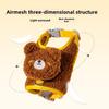 Autumn and Winter Cat Out Walking Cat Rope Vest Type Dog Cartoon Animal Wool Grain Traction Rope Pet Cat Rope
