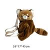 Panda Plush Backpack Casual Daypack Shoulder Purse for Party Shopping Street L