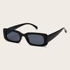 2 STÜCK Mode Kleine Quadratische Sonnenbrille lässig Y2K Wind Retro Mode Brille Sommerurlaubsbrille Damen