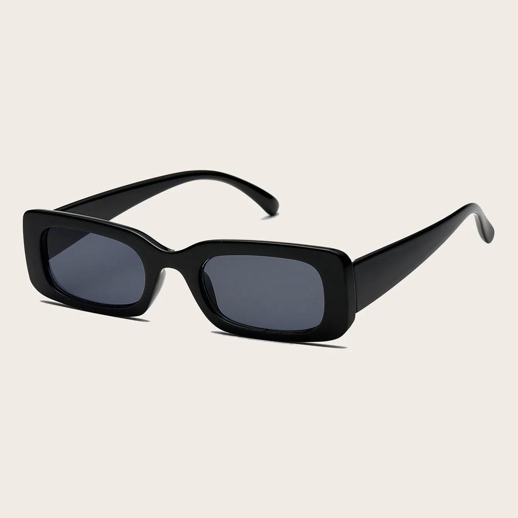 2 STÜCK Mode Kleine Quadratische Sonnenbrille lässig Y2K Wind Retro Mode Brille Sommerurlaubsbrille Damen