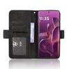For Motorola Edge 60 Pro 5G Leather Case Phone Wallet Cover with Multiple Card Slots