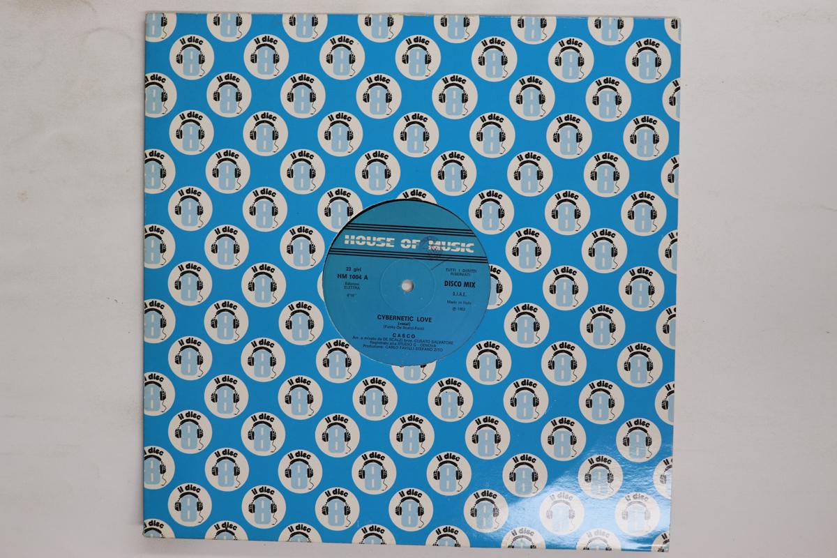 

12inch Record CASCO Cybernetic Love HM1004 HOUSE OF MUSIC 1983 Italy Dance Electronica Used