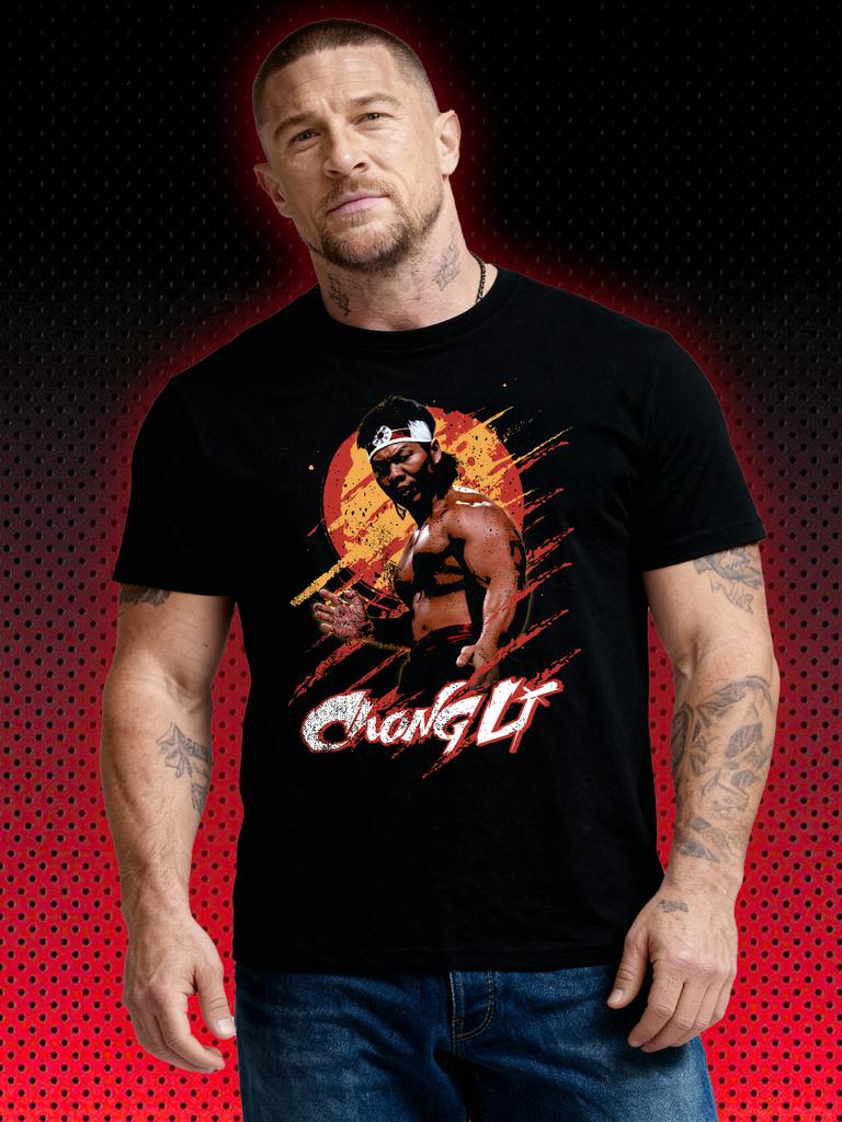 Bloodsport Chong Li 80s Martial Arts Movie Retro Streetwear Cotton Oversized Short Sleeve Tee