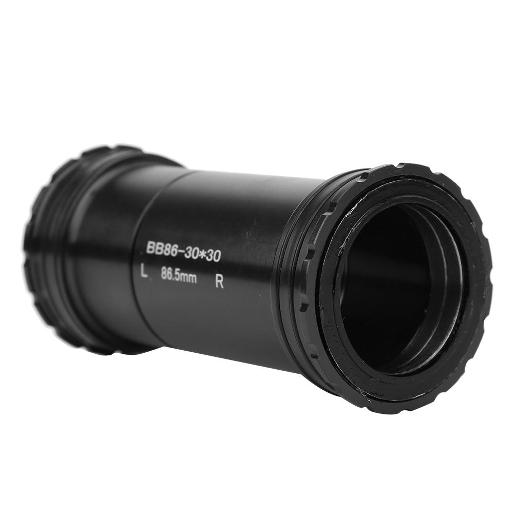   Alloy Bike BB86 Integrated Thread Screw In Locking 4 Bearings Bottom Bracket   Accessory(Black )