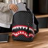 Fashion Unisex Student Backpack with Large Capacity, Casual Daypack for School and Commuting