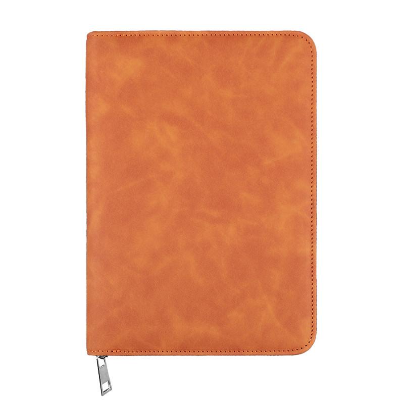 Custom Business Notebook with Zipper Bag - Multifunctional A6/B5 Notepad & Manager Folder