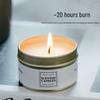 High-Quality Tinplate Aromatherapy Candles: Long-lasting and Elegant Scented Decor for Birthdays and Bedrooms