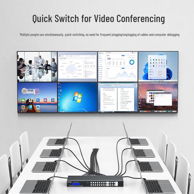 MT-viki 8x8 HDMI Matrix Switcher