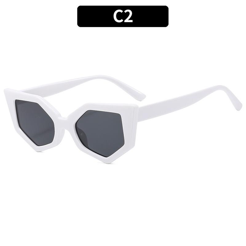 Irregular Sexy Cat Eye Sunglasses Women Men Personality Premium Feel Sun Glasses Daily Commute Travel Glasses