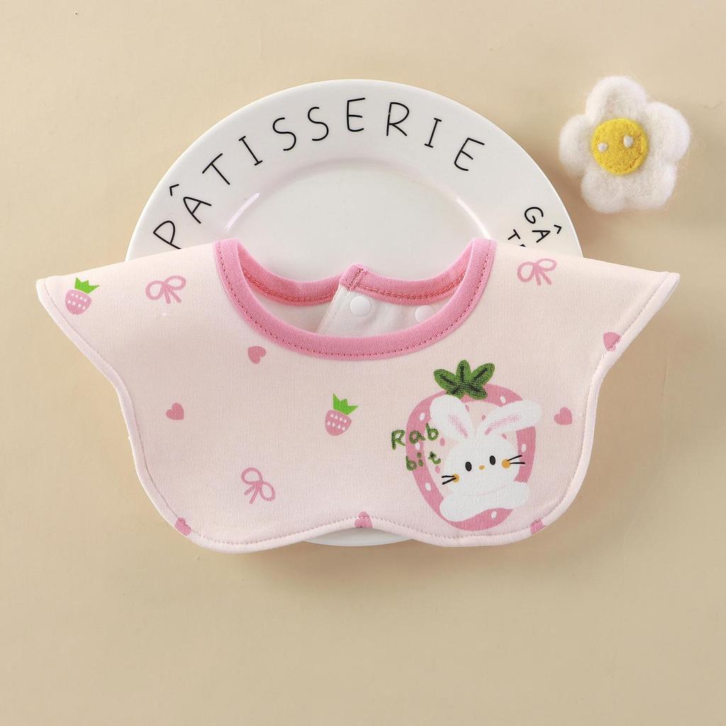 Yi Wan Bao A-Grade Cotton Antibacterial Waterproof Baby Bibs