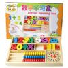 2018 Montessori Wooden Toys Educational Baby Montessori Materials Math Toys Children Digital Learnin