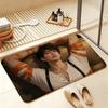 Caleb Xia Yizhou Love and Deepspace Anti‑Slip Floor Mat Short Plush Rug Carpet Soft Comfortable Machine Washable Home Decor