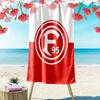 Πετσέτα Παραλίας Fortuna Düsseldorf Print, Μεγάλη Μαλακή Πετσέτα Γρήγορου Στεγνώματος για Παραλία Κάμπινγκ Κολύμπι