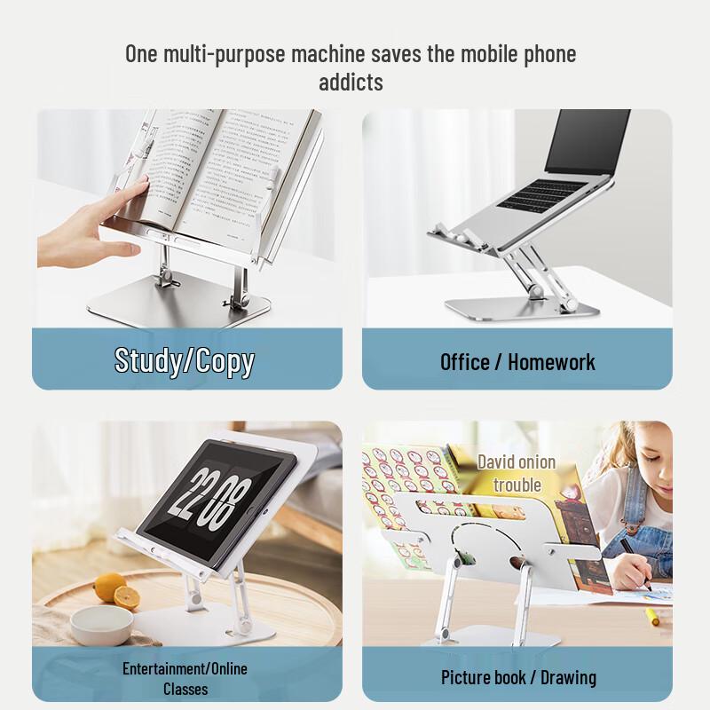 Verstellbarer Lese-Ständer aus Aluminiumlegierung