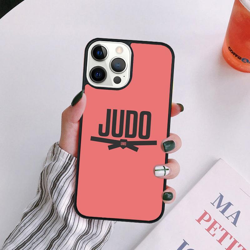 Japanese Martial Arts Judo Phone Case For iPhone 17 Air 14 13 12 16Pro Max 15  Plus Cover Shell Max coque