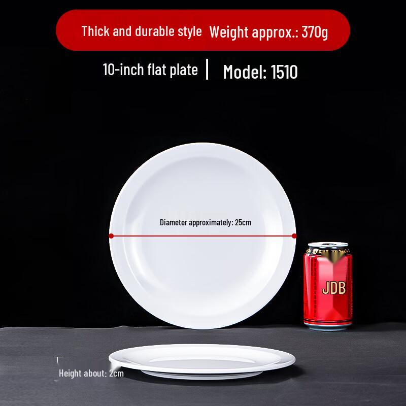 Sweet Elegance Melamine Round Dinner Plate