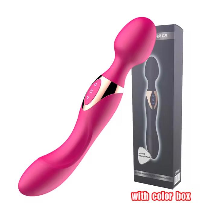 New 10 Speeds Powerful Vibrators for Women,Magic Dual Motors Wand Body Massager Sex Toys for Women G Spot Adult Toys