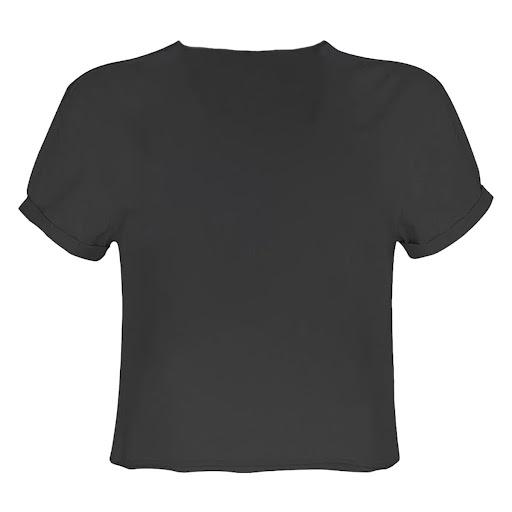 Amplified Womens/Ladies Forever Is The Wind Ghost Crop Top