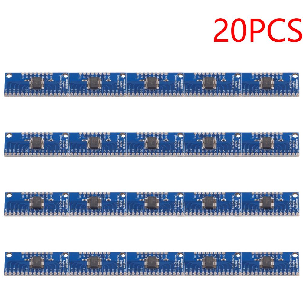 1-10PCS-5 CD74HC4067 16-Channel Analog Digital Multiplexer Breakout Board Module for Arduino 2V-6V Microcontroller 16 Device