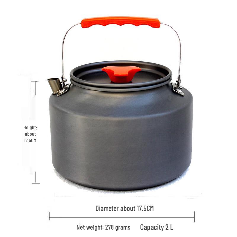 ZISIZ Outdoor Portable Camping Kettle