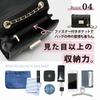 PIENSE Mini Shoulder Bag, Women's Crossbody Bag, Small Chain Bag (Black)