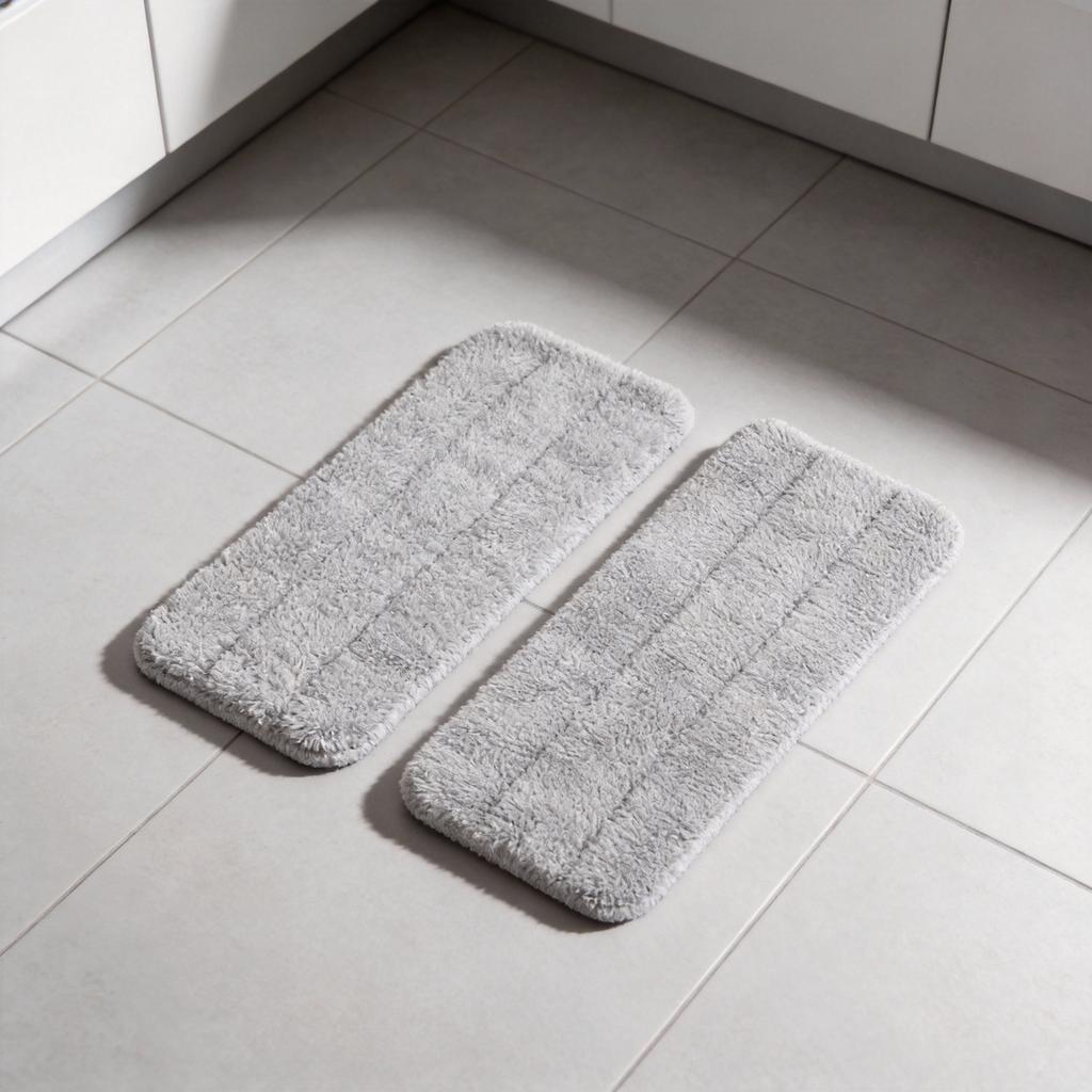 For For steam Mop Replacement Cloth Set 2 pcs Microfiber Material Compatible with HD-QJ306 for Frequent Household Cleaning