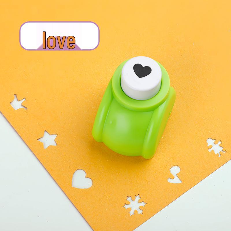 Children's Day Embosser Punch Tool for DIY Crafts and Kindergarten Prizes