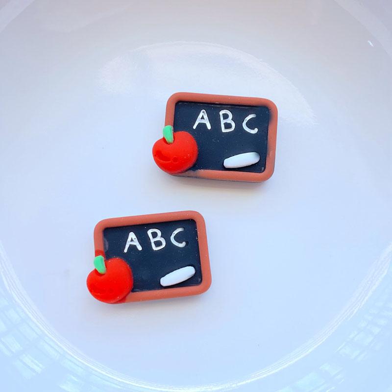 10/20Pcs New Cute Mixed Mini Stationery Series Flat Back Resin Cabochons Scrapbooking DIY Jewelry Craft Decoration Accessorie