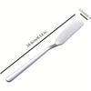 2/6Pcs Stainless Steel Butter Knife, Breakfast Knife, Sandwich Spreader Knife, Cheese Spatula, Kitchen Butter Spatula