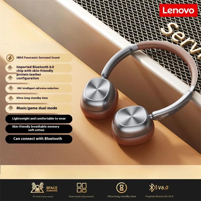 New Original LE600 Head Mounted Wireless Earphones 6.0 Bluetooth Headphone HIFI Stereo Game Music Noise Cancelling Sport Retro Style Earbuds