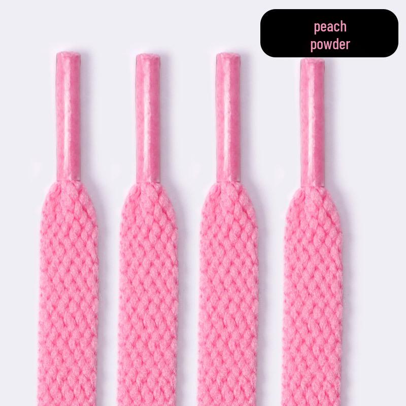 Customizable Black & White Flat Shoelaces for Air Force 1 and AJ1 Sneakers