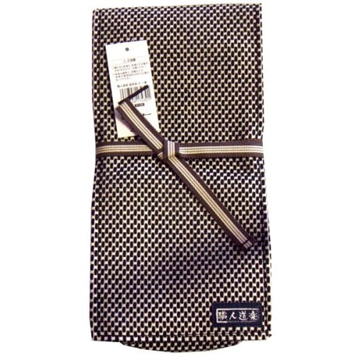 

Shokunin Doraku Plane Bag, Double Sashiko Black, for storing and carrying planes