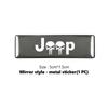 3D Metal Sticker Car Logo Rear Trunk Body Emblem Stickers Decal For Jeep Grand Cherokee Patriot Renegade Compass Wrangler AMR1