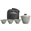 Haofeng Muyen Ru Kiln Portable Tea Set