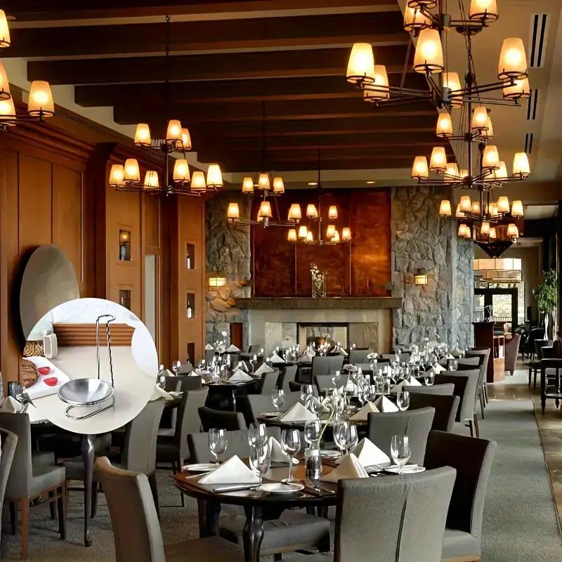 Tragbarer Edelstahl Haushalt Restaurant HOT Pot Shop Suppen Siebgestell Einseitiger Löffel Essstäbchen Küchengeschirrgestell