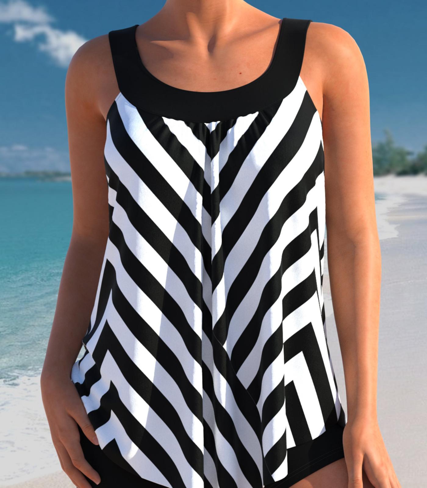 

2024 Купальники Летняя пляжная одежда Из двух частей Пляжные купальники Танкини с 3D принтом Плавание Новый комплект танкини Женская мода Монокини XXXXXL