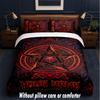 Witchcraft Theme Custom Text Or Name 3Pcs Bedding Set,1 Flat Sheet & 2 Pillowcases Personalized Home Bedding