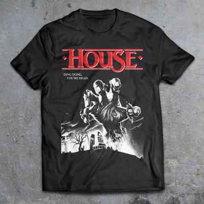 House 1985 Horror Movie T-Shirt, 80s Horror Shirt, Creepshow, Lost Boys, Re-Animator, Nightmare On Elm Street